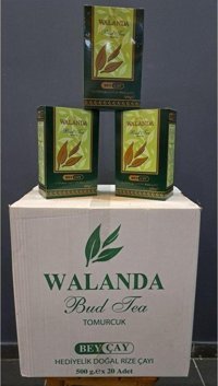Bey Çay Walanda Organik Tomurcuk Dökme Çay 20x500 gr