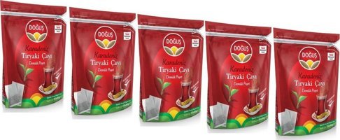 Doğuş Tiryaki Siyah Demlik Poşet Çay 5x25'li