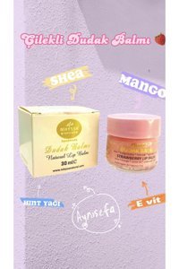 Mhyssa Naturals Doğal Çilekli Yetişkin Dudak Nemlendirici Balm 30 gr