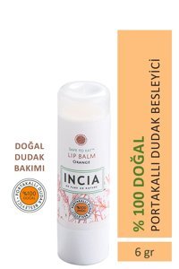 Incia Doğal Portakallı Yetişkin Dudak Nemlendirici Balm 6 gr