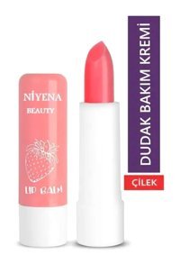 Niyena Beauty Çilekli Yetişkin Dudak Nemlendirici Peeling - Partiküllü