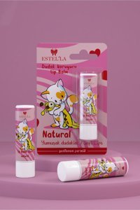 Estella Doğal Vanilyalı Çocuk Dudak Nemlendirici Balm