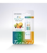 Optiderm Tropikal Meyveli Çocuk Dudak Nemlendirici Balm