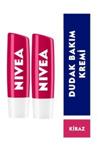 Nivea Kirazlı Yetişkin Dudak Nemlendirici Krem 2x4.8 gr