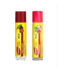 Carmex Çilekli-Kirazlı Yetişkin Dudak Nemlendirici Balm 2x4.25 gr