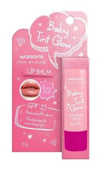 Watsons Baby Tint Glow Up Yetişkin Dudak Nemlendirici Balm 3.9 gr