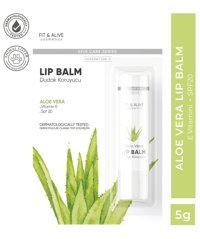 Fit & Alive Aloe Vera Yetişkin Dudak Nemlendirici Balm 5 gr