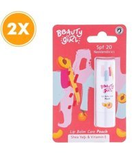 Beauty House Şeftalili Yetişkin Dudak Nemlendirici Balm 2x5 gr