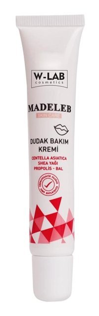 W-Lab Kozmetik Madeleb Yetişkin Dudak Nemlendirici Balm 20 gr