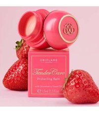 Oriflame Tender Care Çilekli Yetişkin Dudak Nemlendirici Balm 15 gr