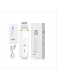 Ultrasonik Gmx1017798 Tüm Ciltler İçin 1 Başlıklı Şarjlı Titreşimli Yüz Temizleme Cihazı Beyaz