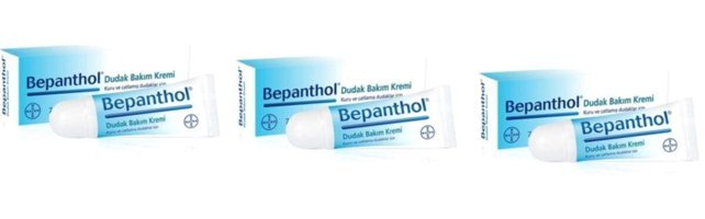 Bepanthol Yetişkin Dudak Nemlendirici Krem 3x7.5 gr