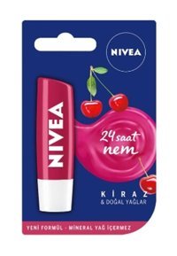 Nivea Kirazlı Yetişkin Dudak Nemlendirici Balm 12x4.8 gr