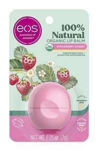 Eos Doğal Çilekli Yetişkin Dudak Nemlendirici Balm 7 gr