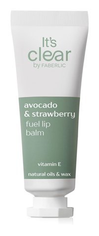Faberlic It'S Clear Fuel Avokadolu-Çilekli Yetişkin Dudak Nemlendirici Balm