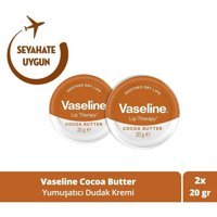 Vaseline Lip Therapy Kakaolu Yetişkin Dudak Nemlendirici Balm 2x20 gr