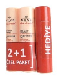 Nuxe Reve De Miel Ballı Yetişkin Dudak Nemlendirici Balm 3x4 gr