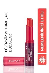 Flormar Çilekli Yetişkin Dudak Nemlendirici Balm