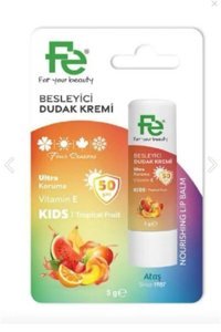 Fe Tropikal Meyveli Çocuk Dudak Nemlendirici Krem 5 gr