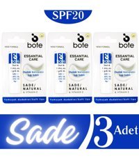 Bote Aromasız Yetişkin Dudak Nemlendirici Krem 3x5 gr