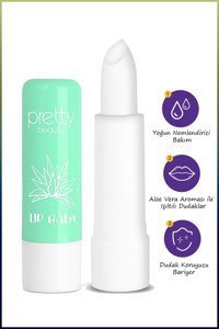 Pretty Beauty Aloe Vera Yetişkin Dudak Nemlendirici Balm