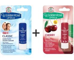 Golden Rose Aromasız-Kirazlı Yetişkin Dudak Nemlendirici Balm