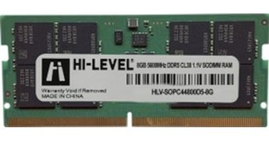 Hi-level HLV-SOPC44800D5-8G 8 GB DDR5 1x8 5600 MHz Ram