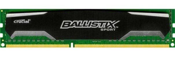 Crucial Ballistix BLS4G3D1609DS1S00CEU 4 GB DDR3 1x4 1600 MHz Ram