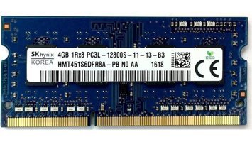 Sk Hynix HMT451S6DFR8A-PB 4 GB DDR3 1x4 1600 MHz Ram