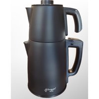 Penguen Nova 1850R Çelik Demlikli 1850 W Çelik Gövdeli Siyah Çay Makinesi