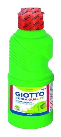 Giotto Fluo-Neon Yeşil 250 ml Guaj Boya