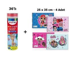 Fatih Miniboo Natural 20'li Kuru Boya Seti