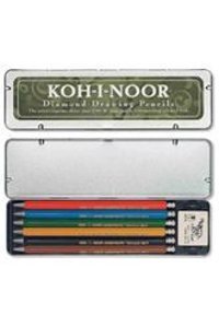 Kohinoor Natur 0271 6'lı Jumbo Kuru Boya Seti
