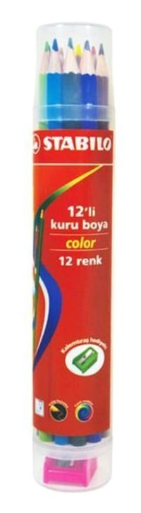Stabilo Trio 15'li Üçgen Kuru Boya Seti