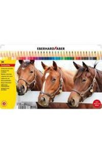 Eberhard Faber Colori 10'lu Üçgen Kuru Boya Seti