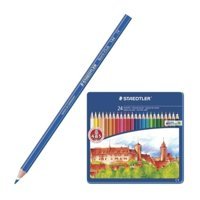 Staedtler Ergo Soft 157 SB24 24'lü Üçgen Kuru Boya Seti