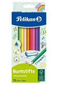 Pelikan 12'li Çift Taraflı Kuru Boya Seti