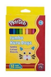 Play-Doh 6'lı Jumbo Metalik Kuru Boya Seti