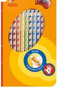 Stabilo Easy Colors Açik Kahverengi 331/655-6 Tekli Üçgen Kuru Boya Kalemi