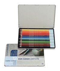 Talens Van Gogh Watercolour 12'li Kuru Boya