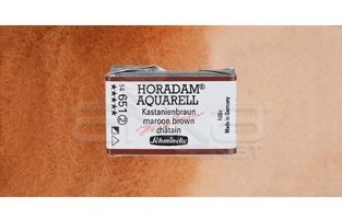 Schmincke Horadam Aquarell 665 Green Umber Seri 1 Tekli Kuru Boya Kalemi