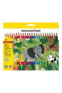 Eberhard Faber 518708 8'li Jumbo Kuru Boya Seti