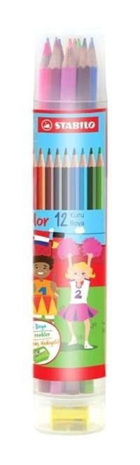 Stabilo Easy Colors Kahverengi Tekli Kuru Boya Kalemi