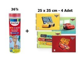 Fatih FA33225 24'lü Kuru Boya Seti