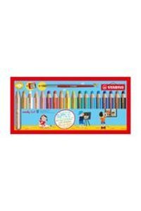 Staedtler 144 10NC12 Noris Aquarell 12'li Kuru Boya Seti