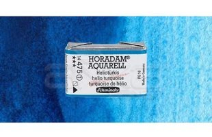 Schmincke Horadam Aquarell 487 Cobalt Blue Light Seri 4 Tekli Kuru Boya Kalemi