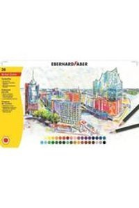 Eberhard Faber EF-514 24'lü Kuru Boya Seti