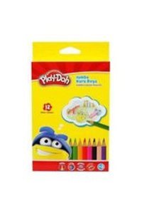 Play-Doh KU016 6'lı Jumbo Üçgen Metalik Kuru Boya Seti