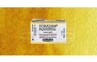 Schmincke Horadam Aquarell 221 Brilliant Yellow Dark Seri 2 Tekli Kuru Boya Kalemi
