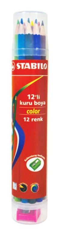 Stabilo Easy Color Ten 331-355 Tekli Kuru Boya Kalemi